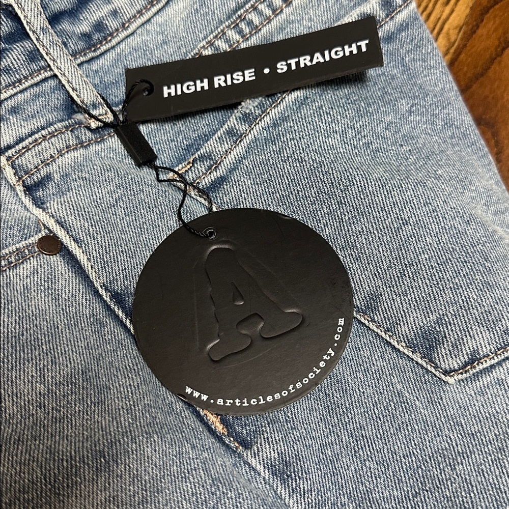 Articles Of Society Light Blue Denim Jeans - Picture 3 of 6